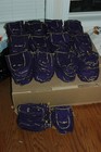 Lot Of 260    Or -  Purple Crown Royal Liter 9  Bags For Quilts