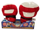 Silly Hands Kellytoy Boxing Gloves W real Box Sounds 2 Pair Black   Red Age 3 