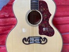 Usa  Acoustic Electric Guitar J200 Wood Color Solid Spruce Top Fast Free Ship