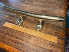 Large Vintage  one Only  Cast Polished Bronze 13  Cleat Or Door gate Handle