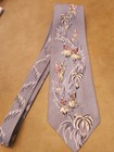 Vintage Mens Pomeroys Tie - Hawaiian Splendor With Hula Girls