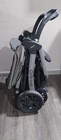Chicco Bravo Travel System Stroller Gray Black Folding Basket Cup Holder Canopy
