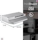 Broan-nutone 4130sf Fingerprint Resistant Ductless Under-cabinet Range Hood 