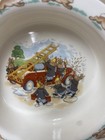 Bunnykins Royal Doulton Oatmeal Child   s Bowl- Bunny Firefighters Fine Bone China