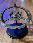 Star Trek Deep Space Nine Space Station Pewter Franklin Mint W  Display Stand