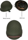 Ww2 Us Army M1 Helmet Ww2 Gear Ww2 Uniform Ww2 Helmet Metal Steel Shell Replica