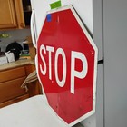 Stop Sign 30  Authentic Retired Street Traffic Road Sign Lot 12-514