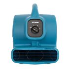 Xpower P-80a 1 8 Hp Mini Air Mover Carpet Dryer Blower Floor Fan W  Dual Outlet