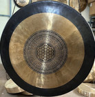 60cm Deep Resonating Heal Gong-handmade Tibetan Gong-sound Therapy Healing Gong