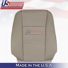 2015 To 2019 Fits Ford F150 Driver Bottom   Top Cloth Seat Cover Light Camel Tan
