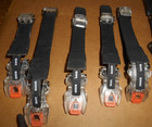 Misc  Lot Of Used Roller Blade - In Line Skates-straps And Clamp Ratchet Pieces