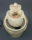 Foreside Hg4011 Ivory Cherub Water Fountain Pump Electric Angels Gather Here