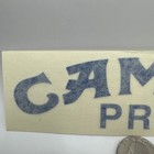 Vintage Camel Pro Sticker Ama Motorcycle Racing Decal Blue  2  X 6 25  Nos