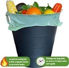 Small 100  Home Compostable 2 6 Gallon Food Scrap Bags Bpi Certified  110 Bags 