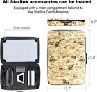 Starlink Gen3 Case For Mount Dish Kit V3-waterproof Hard Travel Case Lightweight