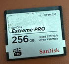 2 Sandisk Extreme Pro 256gb Cfast 2 0 Memory Cards