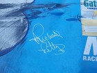 Richard Petty Signed Race Used 1980s Sheetmetal Half Door  43 Nascar Autographed