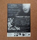 Buffalo  66 Movie Flyer Vincent Gallo Chirahi Mini Poster Japanese Tracking