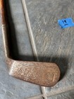 Antique Dedstop Mashie Niblick Hickory Shaft Rh Vintage Golf Club