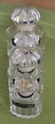 4 Vintage Balenciaga 3 Le Dix Perfume Bottles   1 Quadrille  Empty 