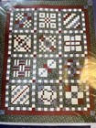 Lot Of 8 Joann 1998 Quilt Block Of The Month Patch In Time  April-november