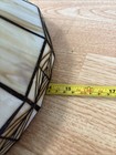 Tiffany Style Stained Glass Art Deco Mission Filigree Table Lamp Shade 14   