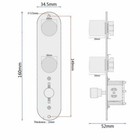 Loaded Prewired 3 Way Switch Control Plate For Tele Telecaster Style Guitar