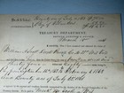 Original Civil War Bounty Act Payment 68860 Deceased Pvt Wisconsin Vols