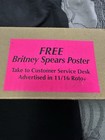 Lot Of 13 Brand New Britney Spears Vintage 2003 Posters With Original Box Rare