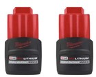 Milwaukee M12  High Output Cp2 5ho 2 5ah Battery 2-pack New Sealed Retail 