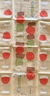 Vintage Vera Linen Shish-kebab Kitchen Towel W  Ladybug Signature - Nwot