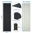 50 Pcs Roof Panels Galvanized Steel Hardware Metal Roofing Sheets Wall Panels