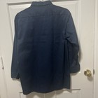 Dickies Men s Long Sleeve Work Shirt - Blue Size L  16-16 1 2 New With Tags