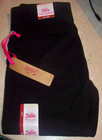 Lot Of 2 Pairs Justice Girls Medium Size 10 Solid Black Leggings