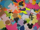 Grab Bag Lot Of Shapes Die Cuts  Party School Card Making Scrapbooking 500 Pcs
