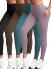 Women High Waist Gym Leggings Pocket Yoga Fitness Running Stretch Sports Pants