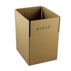 30 Ecoswift 6x5x5 Corrugated Cardboard Packing Boxes Mailing Moving Brown