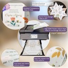 Thick Translucent Vellum Paper  Oplymio 42 Sheets 167gsm Printable Tracing Vellu