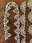 10 Pieces Antique Vtg  Tatting Tatted Lace  Handmade Great Trim