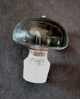 Vintage Clear Crystal Glass Mushroom Decanter Bottle Replacement Stopper Only