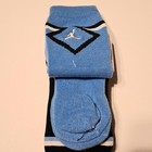 Air Jordan Jumpman Nike Boys 2 Pair Crew Socks Youth M 9-11  5y-7y  Blues