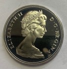 Canada Centennial 1967 Silver Dollar  Flying Goose  Proof-like Gem Brilliant Unc