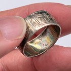 Vintage Northwest Coast Native Eagle Bird Silver Ring Size 8 5