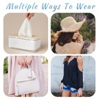 2 Yards Crystal Applique Strips Rhinestone Chain Trim String For Crafts Clothes