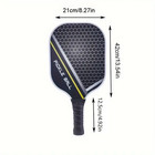 Usapa Approved Pickleball Paddle Set Graphite Carbon Fiber  Lightweight  2-pack