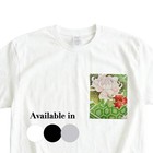 Kimono Pocket T-shirt     Green Whisper