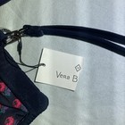 Nwt Vera Bradley Rfid Tech Wristlet Floral Window Zip Wallet Wrist Strap