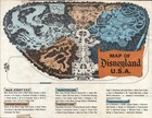 1965 Welcome To Disneyland Ten Year Brochure Park Map  65 Tencennial Celebration