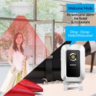 Wireless Home Security Entry Alert  Visitor Motion Door Bell Chime Welcome Alarm