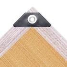 90  Outdoor Sunblock Shade Cloth Uv Resistant Shade Net Taped Edge With Grommets